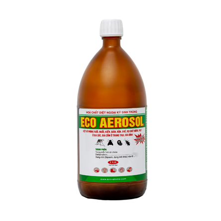 ECO AEROSOL - Kill and prevent flies, mosquitoes, ants, cockroaches, lice, fleas, mites at home and farm