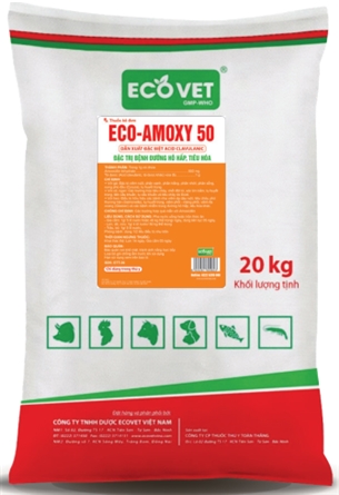 ECO AMOXY 50 (PREMIX) - SPECIALIZED TREATMENT OF RESPIRATORY AND DIGESTIVE DISEASES