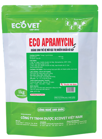 Eco Apramycin S - New generation antibiotic for treating respiratory tract infections