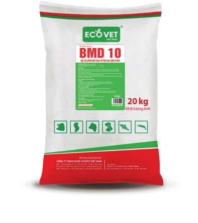 BMD 10 - SPECIAL TREATMENT OF NECROTIZING ENTERITIS IN POULTRY AND PIGS