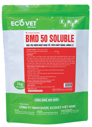 BMD 50 SOLUBLE - Expectorant, cough suppressant, immune booster.