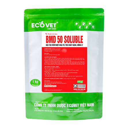 BMD 50 SOLUBLE - Expectorant, cough suppressant, immune booster.