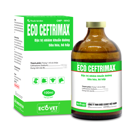 ECO - CEFTRIMAX - Specifically treat respiratory and gastrointestinal infections.