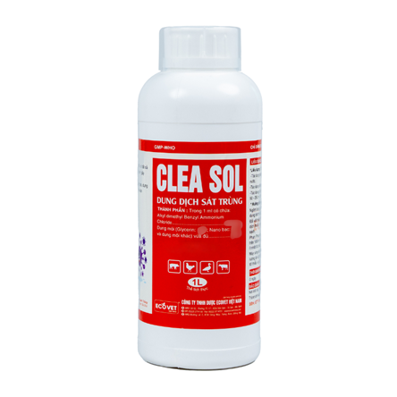 ECO - CLEA SOL - Antiseptic solution.