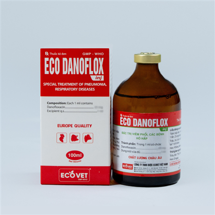 ECO - DANOFLOX - Especially for respiratory infections.