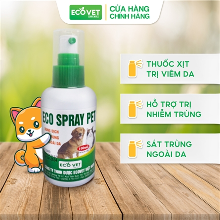 Eco Spray Pet - Antiseptic spray for external use