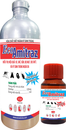 ECO AMITRAZ - Special treatment for scabies mites, fleas, ectoparasite