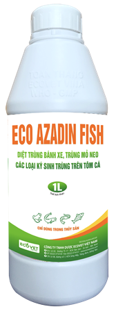 ECO AZADIN FISH - Diệt trùng bánh xe, trùng mỏ neo. Các loại kí sinh trùng trên tôm cá