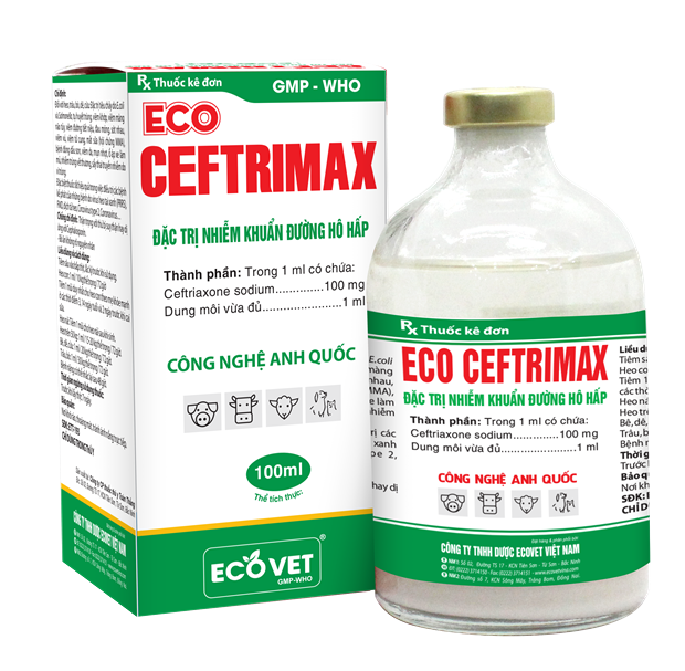 ECO - CEFTRIMAX - Specifically treat respiratory and gastrointestinal infections.