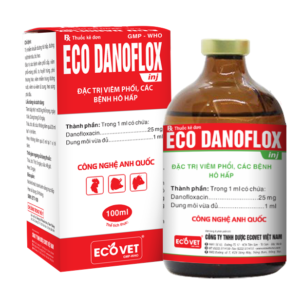 ECO - DANOFLOX - Especially for respiratory infections.