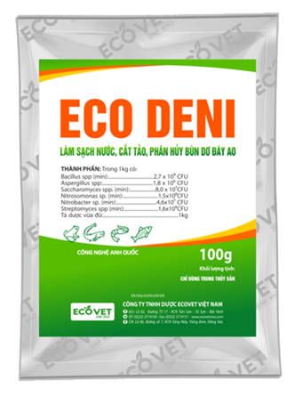 ECO DENI - Clean water, reduce algae, decompose dirty mud at the bottom of the pond