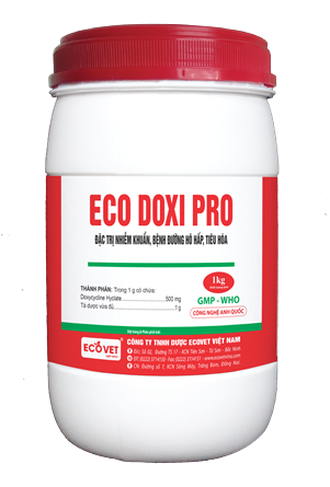 ECO - DOXI PRO - Especially treat bacterial infections of respiratory and digestive diseases.