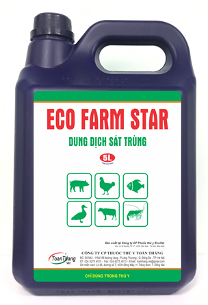 ECO FARM STAR - Concentrated Antiseptic, barn disinfection