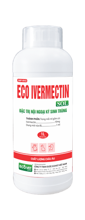 ECO IVERMECTIN SOL - Special treatment of internal and external parasites on poultry.