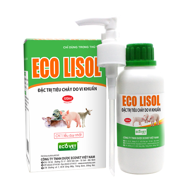 ECO - LISOL(Spray) - Specifically treats bacterial diarrhea.