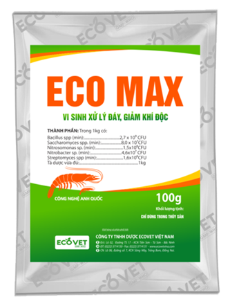 ECO MAX - Microbiology of bottom treatment, reducing toxic gas