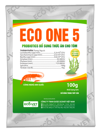 ECO ONE 5 - Probiotics supplement shrimp feed