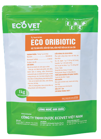 ECO - ORIBIOTIC - Special treatment of kite mushrooms, visceral mushrooms, lung fungi on cattle and poultry.