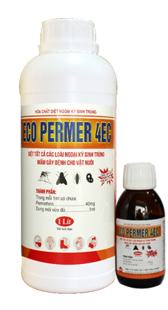 ECO PERMER 4EC - Kill all kinds of ectoparasites that cause diseases for pets.