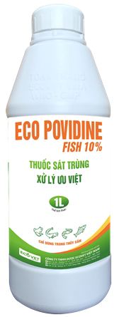 ECO POVIDINE FISH 10% - Thuốc sát trùng - xử lý ưu việt. 