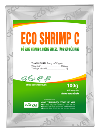 ECO SHRIMP C - Vitamin C supplement, anti-stress, enhance resistance of shrimp and fish.