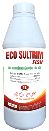 ECO SULTRIM FISH - Đặc trị nhiễm khuẩn đường tiêu hóa