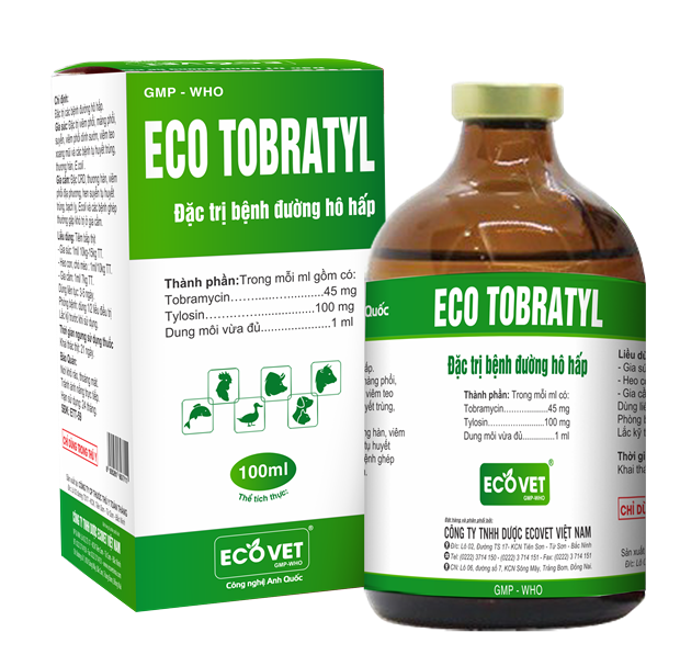 ECO - TOBRATYL - Specifically treats respiratory diseases.