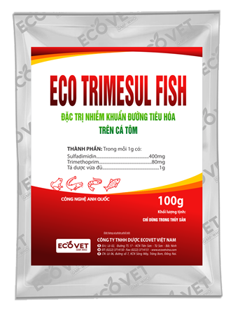 ECO TRIMESUL FISH - Special treatment for gastrointestinal infections on fish and shrimp.