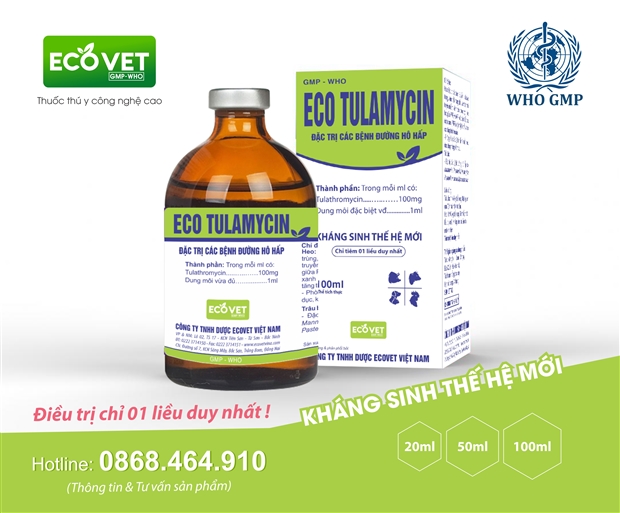 ECO TULAMYCIN - KHÁNG SINH THẾ HỆ MỚI