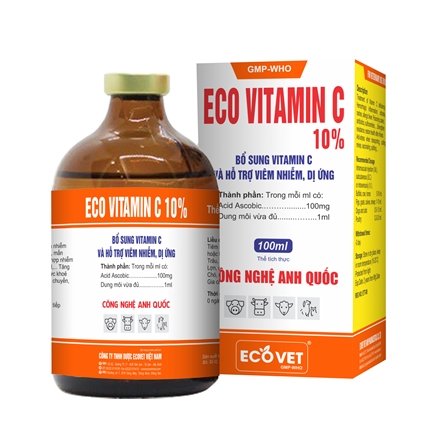 ECO - VITAMIN C 10% -  Supplement with Vitamin C and support inflammation and allergies.