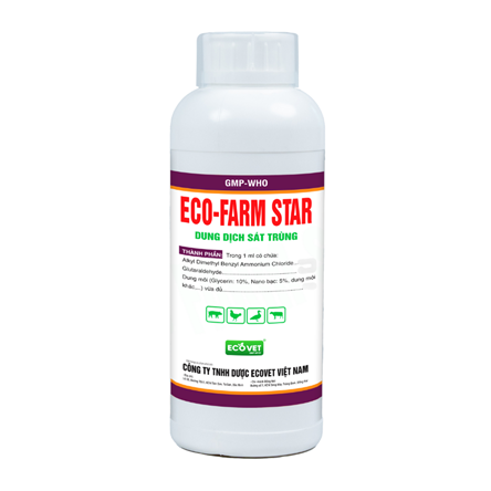 ECO FARM STAR - Concentrated Antiseptic, barn disinfection