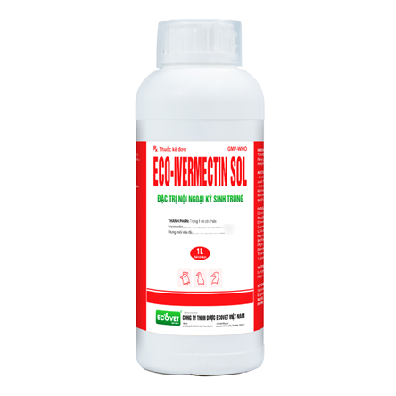 ECO IVERMECTIN SOL - Special treatment of internal and external parasites on poultry.