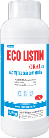 ECO - LISTIN ORAL (Spray) - Specifically treats bacterial diarrhea.