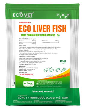 ECO LIVER FISH - Tăng cường chức năng gan trên cá.