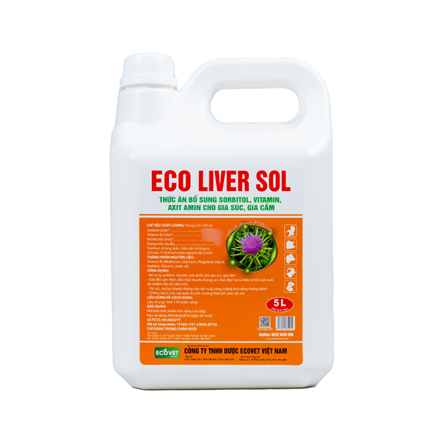 ECO LIVERSOL - SUPPLEMENTARY FEED WITH SORBITOL, VITAMINS, AMINO ACIDS FOR LIVESTOCK AND POULTRY