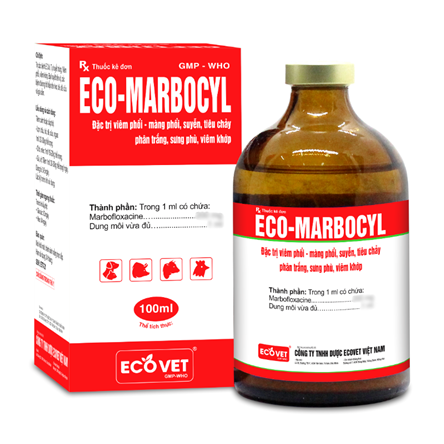 ECO - MARBOCYL - Especially treat pneumonia - pleurisy, asthma, diarrhea, white stools, swelling, arthritis.