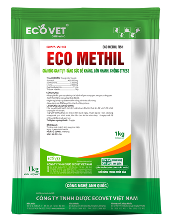 ECO METHIL - DETOXIFY LIVER AND PANCREAT, INCREASE RESISTANCE, GROW RAPIDLY, ANTI-STRESS