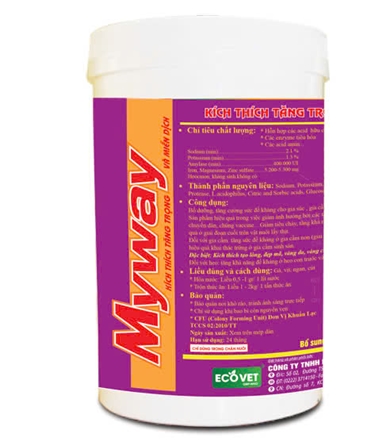 MYWAY - PROBIOTIC SUPPLEMENT - STIMULATES RAPID WEIGHT GAIN AND BOOSTS IMMUNITY