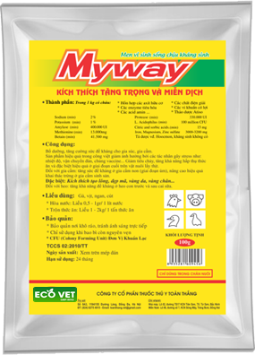 MYWAY - Stimulate weight gain and strengthen the immune system