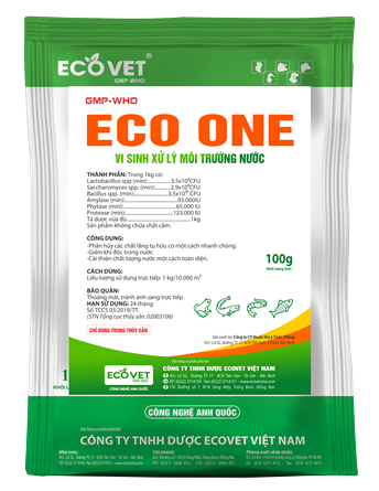 ECO ONE - Siêu men Probiotics bổ sung thức ăn cho cá.