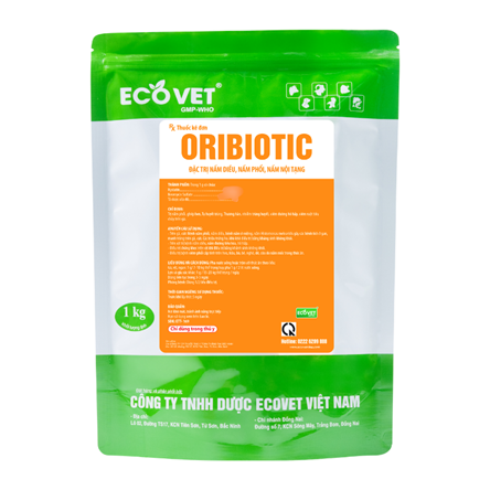 ECO - ORIBIOTIC - Special treatment of kite mushrooms, visceral mushrooms, lung fungi on cattle and poultry.