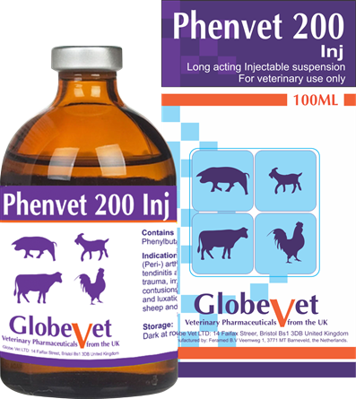 PHENVET 200 - Anti-inflammatory, analgesic, antipyretic