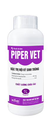 PIPER VET - Special treatment of internal and external parasites.