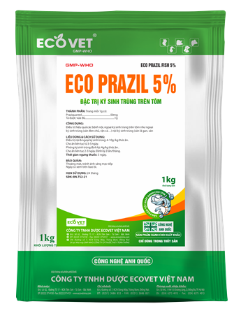 ECO PRAIL 5% - Điều trị hiệu quả các bệnh nội ngoại kí sinh trùng.