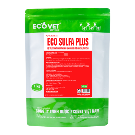 ECO - SULFA PLUS - Special treatment of blood parasites, blackhead disease in poultry and waterfowl.