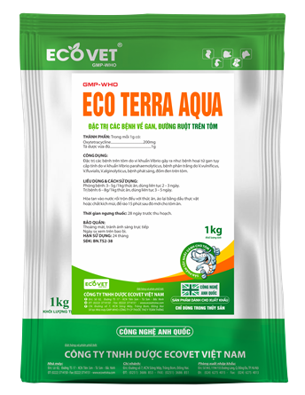 ECO TERRA AQUA - Special treatment for bacterial infections on fish and shrimp