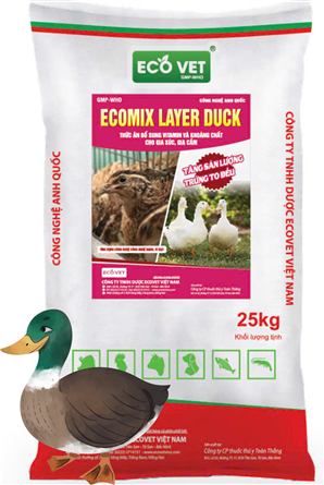 Ecomix Layer Duck - Vitamin and mineral supplement for laying ducks