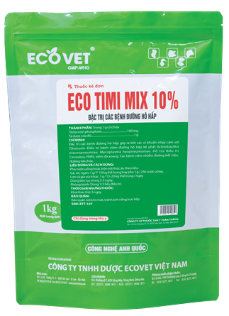 ECO - TIMI MIX 10% - Especially for the treatment of respiratory diseases.