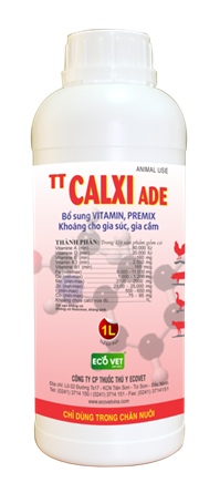 TT–CALCI ADE - CALCIUM AND VITAMIN SUPPLEMENTS FOR LIVESTOCK AND POULTRY