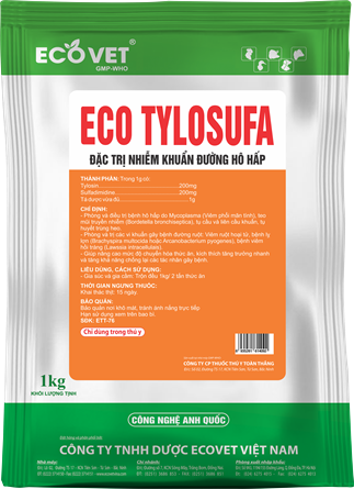 ECO TYLOSUNFA - Đặc trị nhiễm khuẩn đường hô hấp